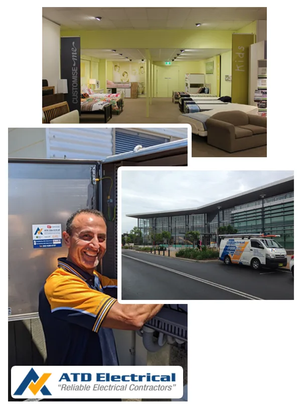 ATD Electrical team at work in the Illawarra
